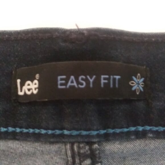 Lee Easy Fit women's size 16 medium dark blue capri - Picture 14 of 15